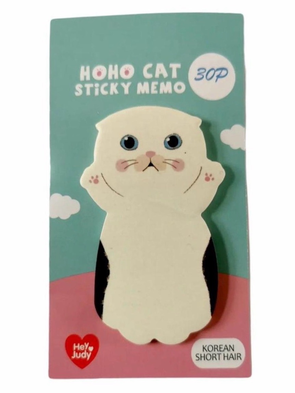 $2 Hoho Cat Sticky Memo $2 WITH ANY $10 ORDER OR MORE